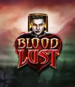 The captivating game interface of Blood Lust, showcasing elegant vampire icons against a mysterious nocturnal landscape. Highlighted in this image is the slot's eerie charm, alongside its distinctive features, making it an enticing choice for those interested in dark, supernatural themes.